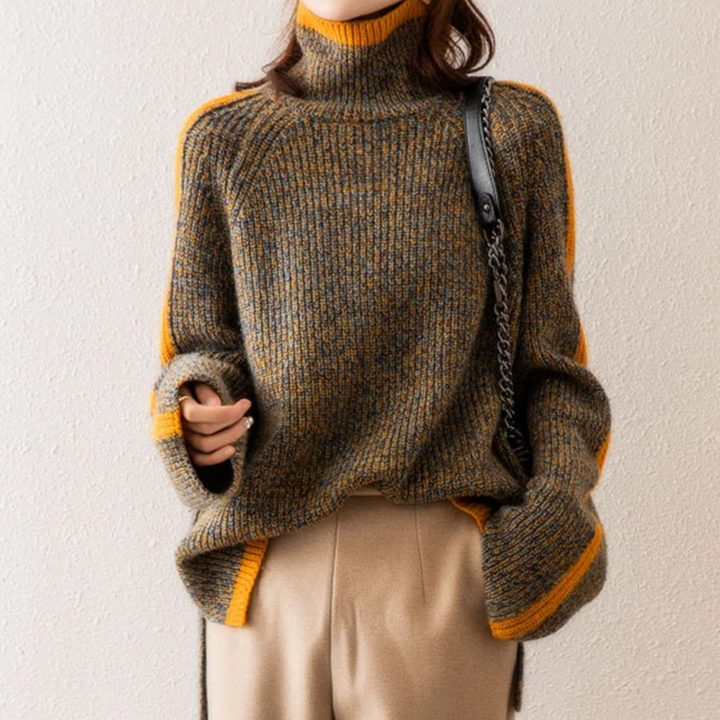 Women’s Knitted Turtleneck Sweater