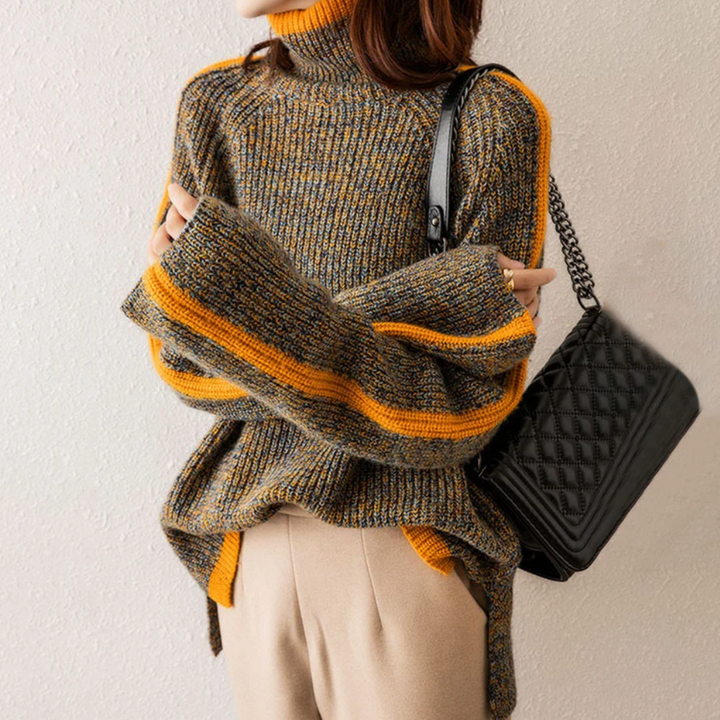 Women’s Knitted Turtleneck Sweater