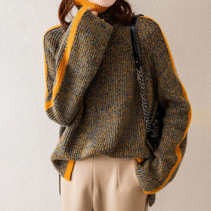 Women’s Knitted Turtleneck Sweater