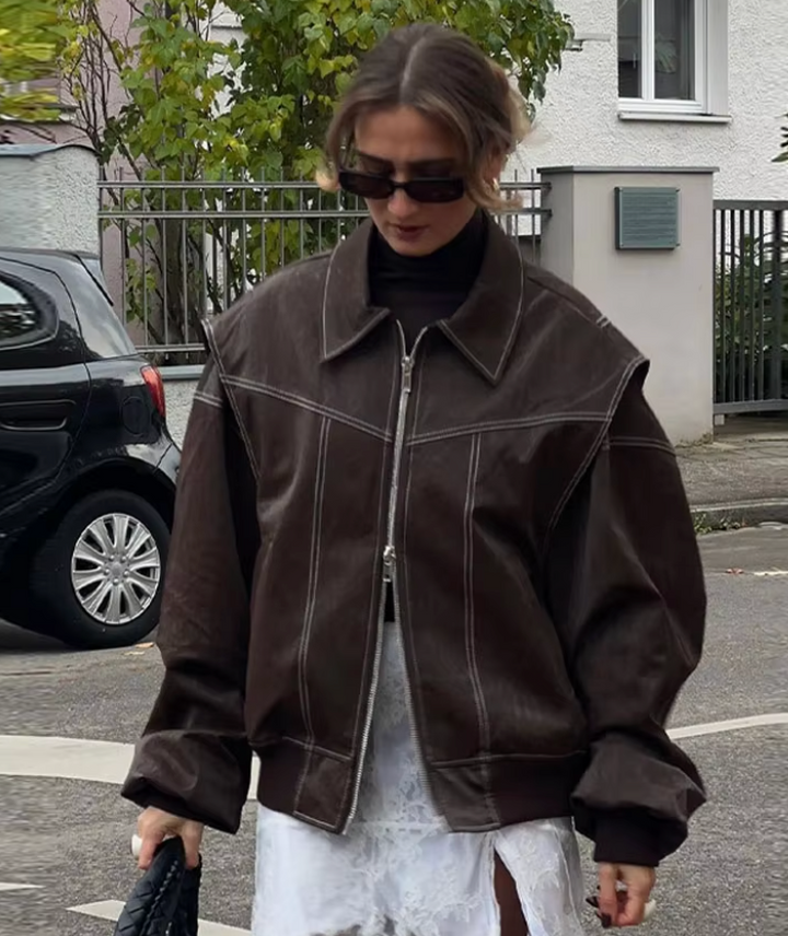 Women’s Oversized Bomber Jacket