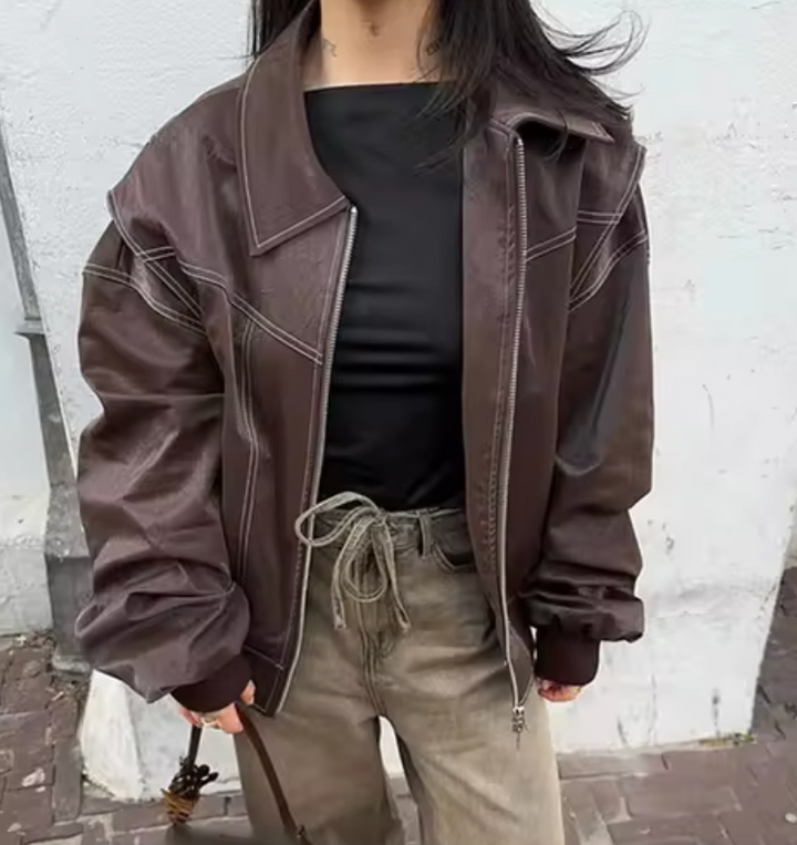 Women’s Oversized Bomber Jacket