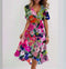 Elva | Women’s Color-Block Dress