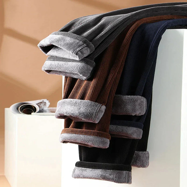 Men’s Oxford Corduroy Pants | Smart-Casual Finish