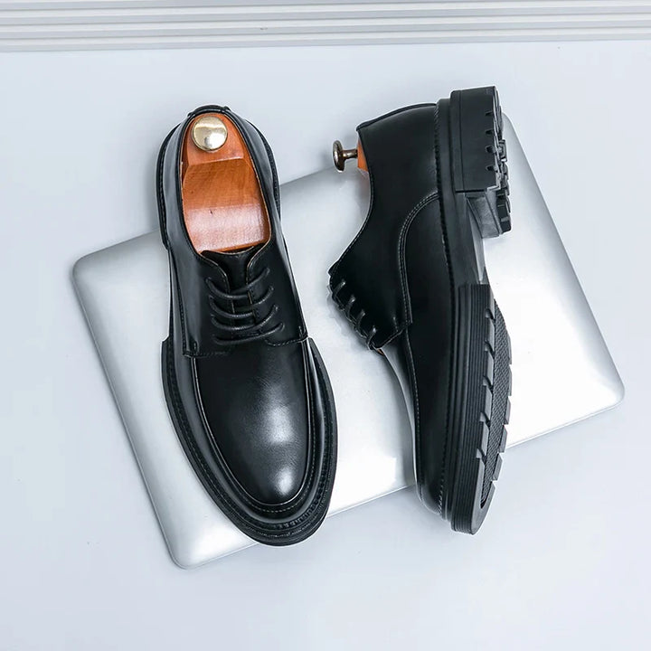 Men’s Classic Lace-Up Oxford Dress Shoes
