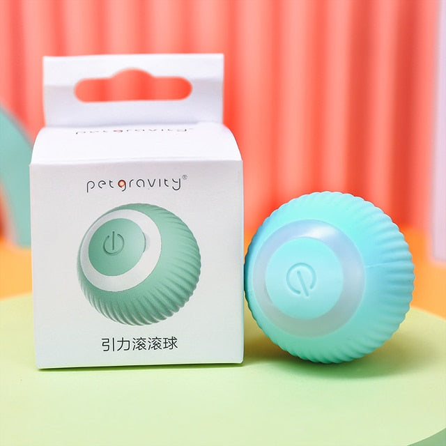 Smart Self-Rolling Interactive Pet Ball Toy