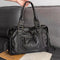 Briseis | Women’s Leather Handbag With Top Handles & Zipper Closure