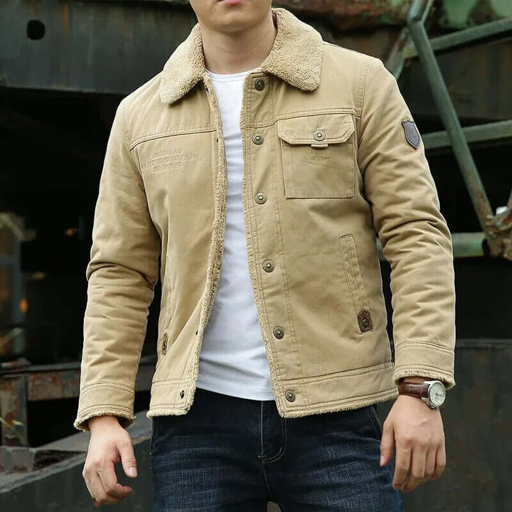 Men’s Thermofly Soft Lined Insulated Coat for Winter Warmth