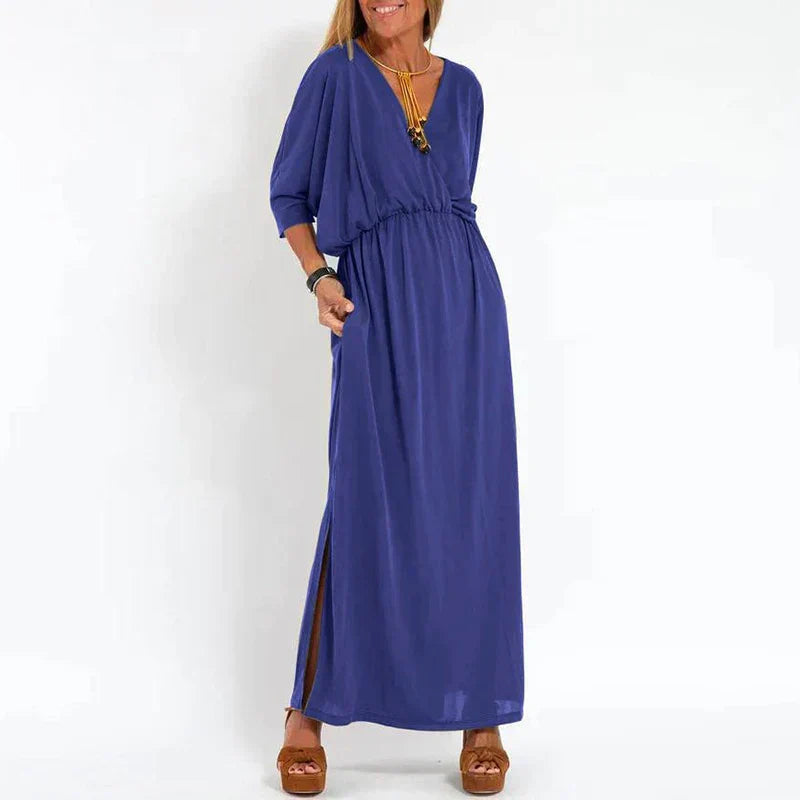 Sienna | Elegant High-Waist Dress Design with Side Slit