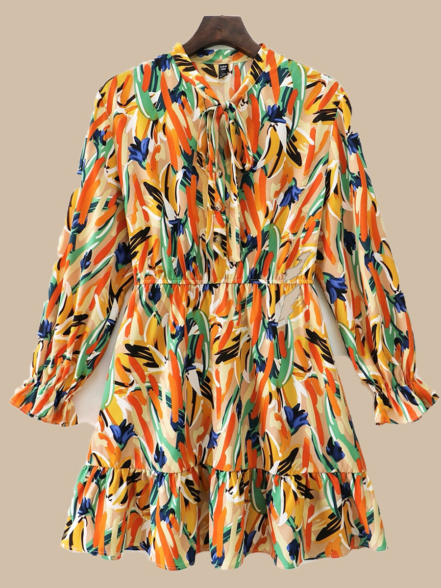 Meliora | Vintage Button-Up Midi Dress