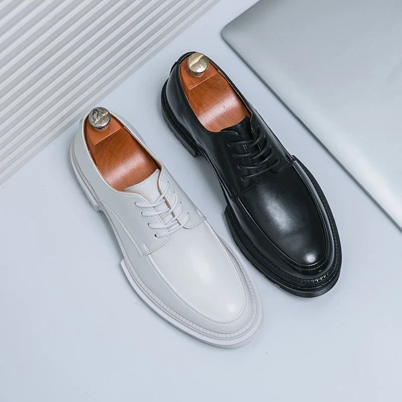 Men’s Classic Lace-Up Oxford Dress Shoes