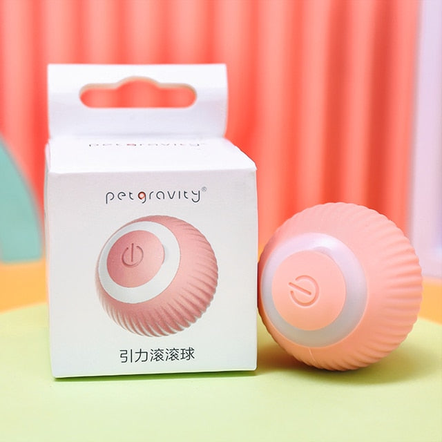 Smart Self-Rolling Interactive Pet Ball Toy
