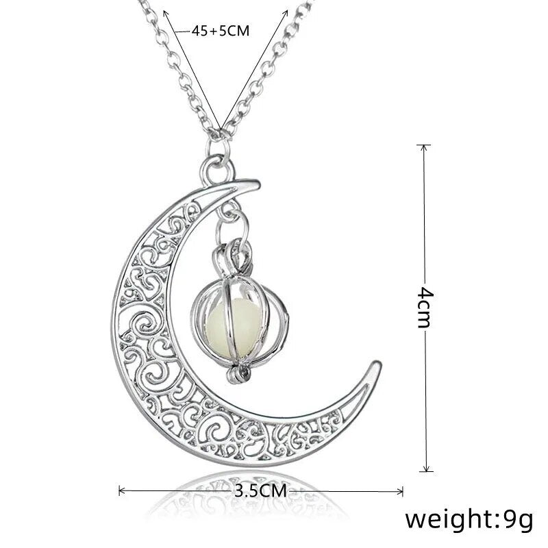 Riley | Moonstone Pendant Necklace