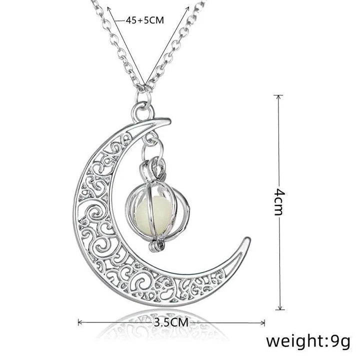 Riley | Moonstone Pendant Necklace