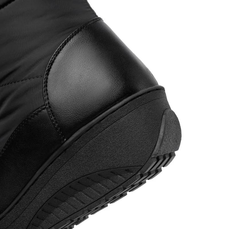 Women's Knee-High Winter Boots with Faux Fur Lining