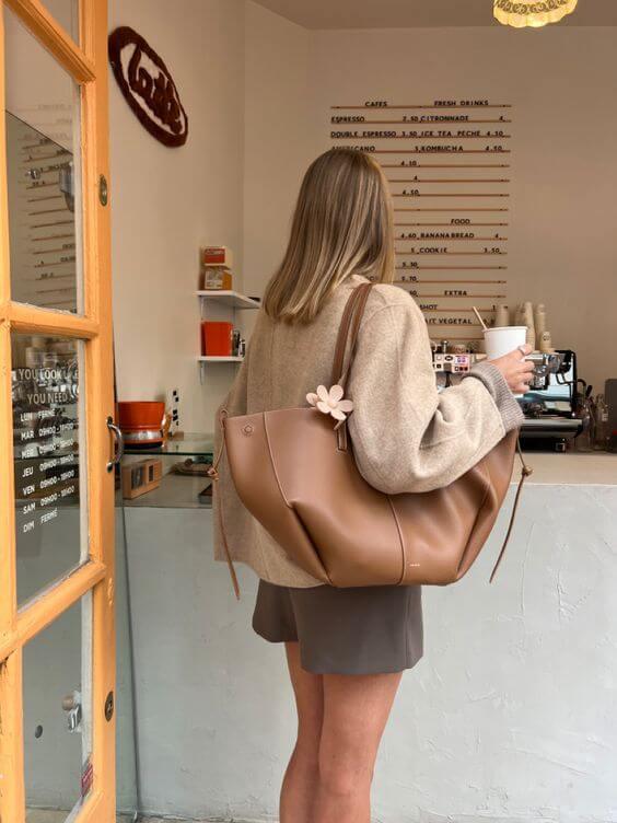 Tahlia | Vintage Women’s Leather Tote Bag