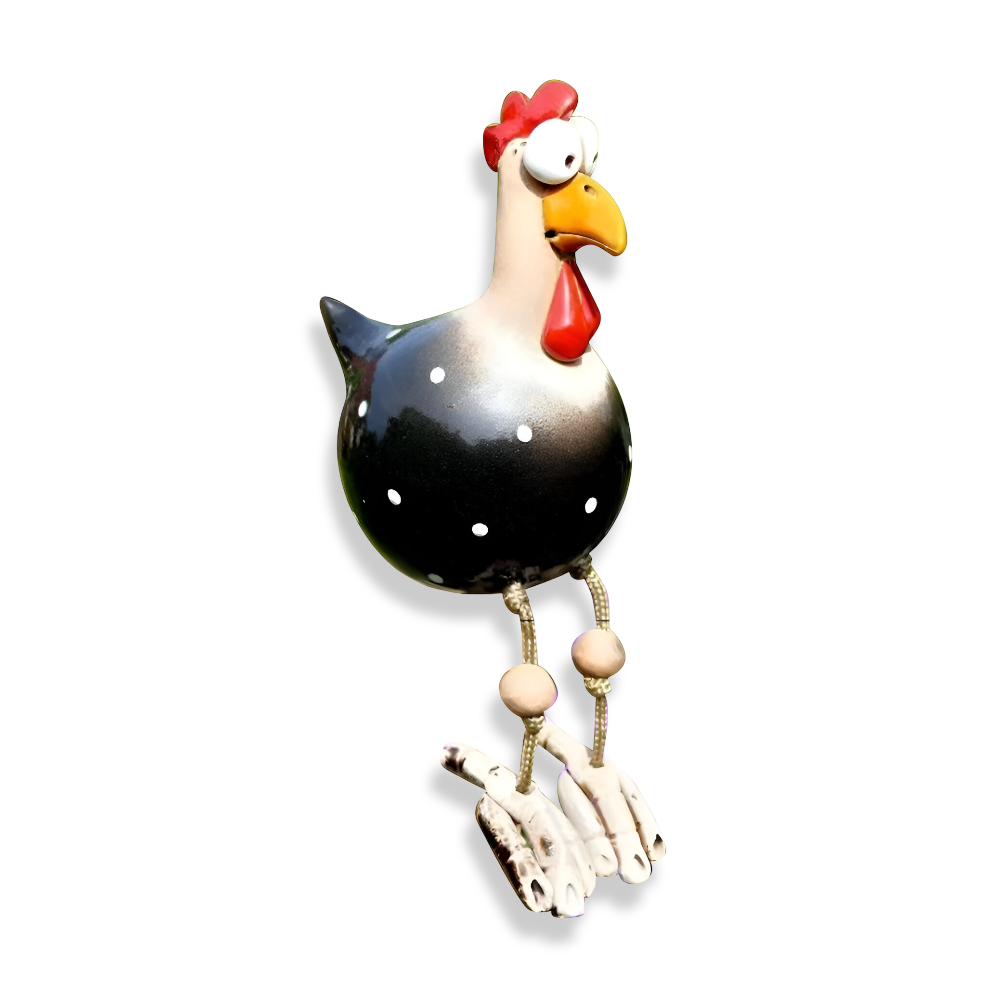 Handcrafted Rooster Garden Statue
