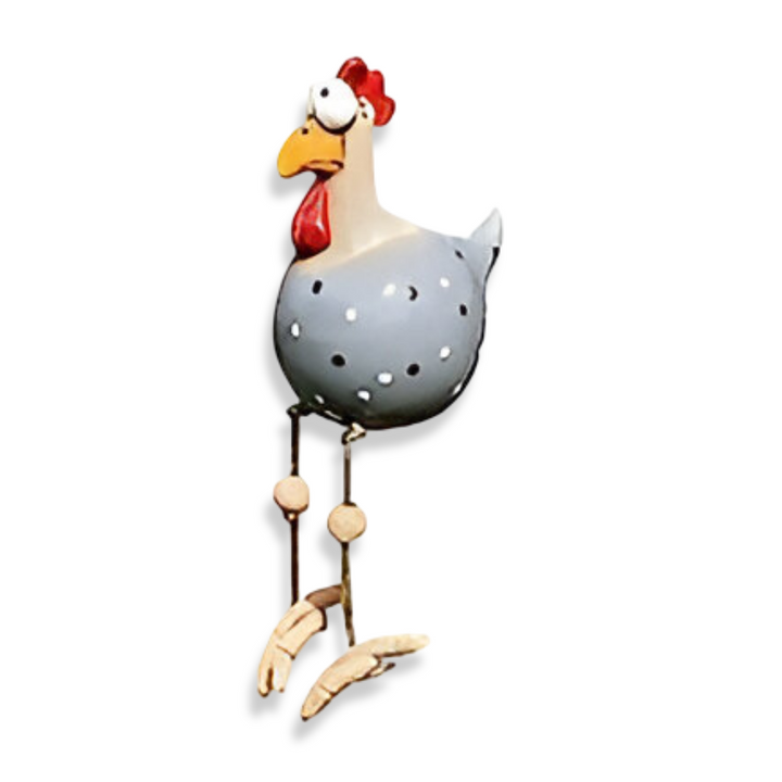 Handcrafted Rooster Garden Statue