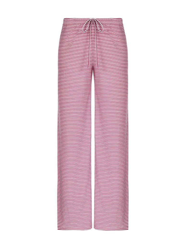 Zaria | Women’s Comfortable Striped Loose-Fit Pants