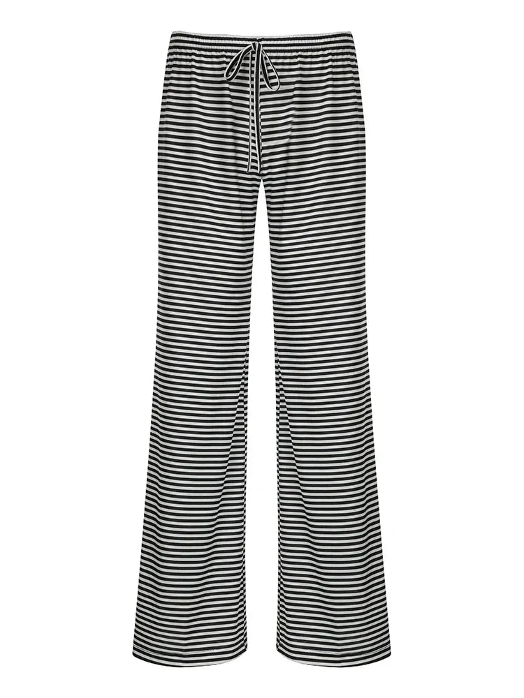 Zaria | Women’s Comfortable Striped Loose-Fit Pants