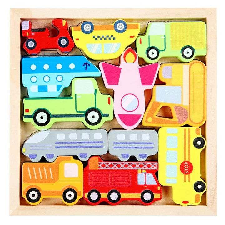 Shape Sorting Frame Puzzle for Toddlers