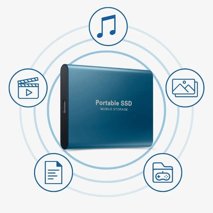 Ultra-Fast External SSD (1-16 TB) | Portable Solid State Drive