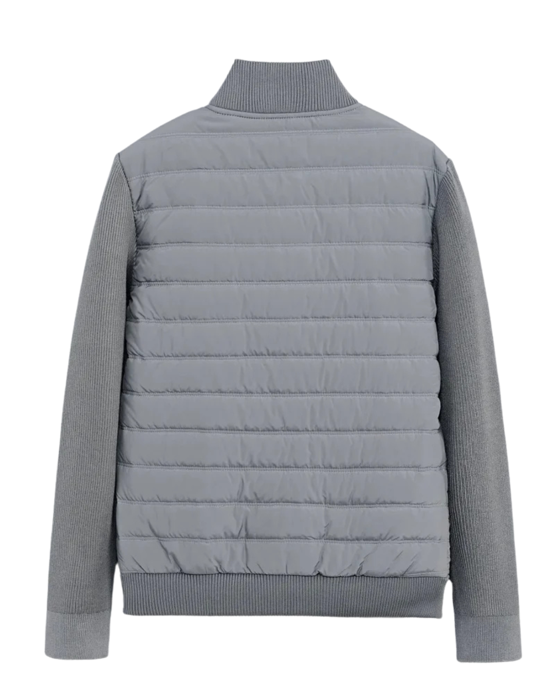 Men’s Lightweight Grey Knitted Cardigan