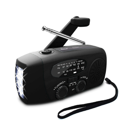 Multi-Function Emergency Radio Solar & Hand-Crank