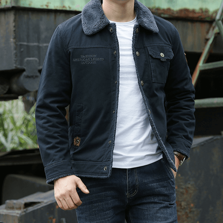 Men’s Thermofly Soft Lined Insulated Coat for Winter Warmth