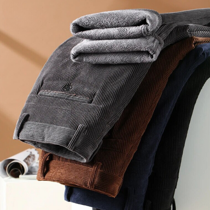 Men’s Oxford Corduroy Pants | Smart-Casual Finish