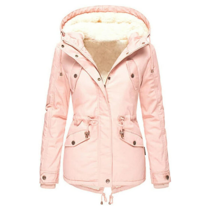 Women’s Padded Parka Jacket with Hood