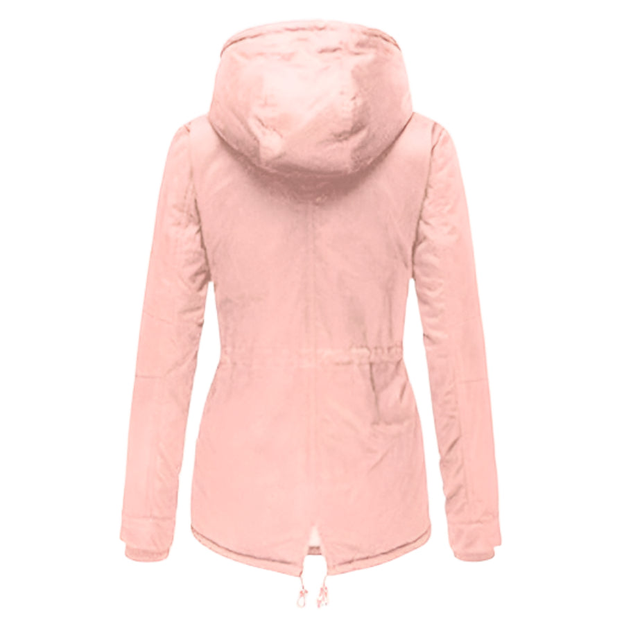 Women’s Padded Parka Jacket with Hood