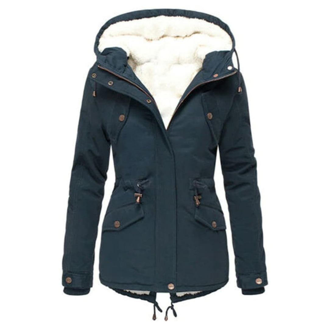 Women’s Padded Parka Jacket with Hood