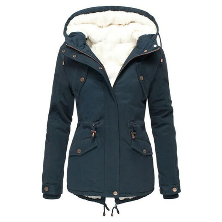 Women’s Padded Parka Jacket with Hood
