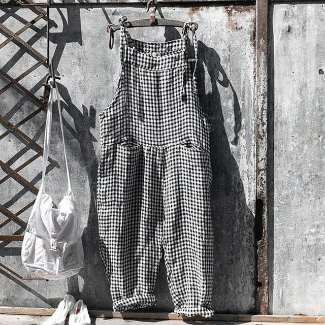 Kaelani | Striped Baggy Jumpsuit for Women