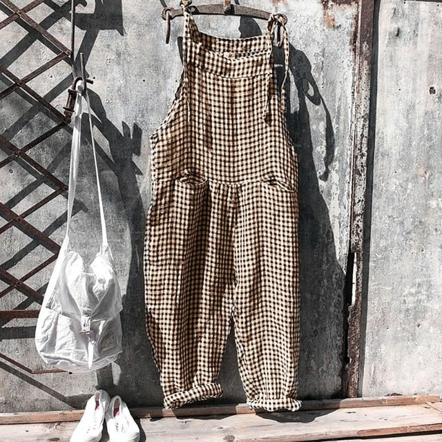 Kaelani | Striped Baggy Jumpsuit for Women