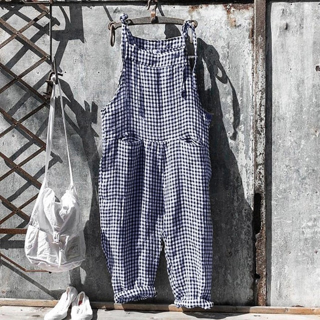 Kaelani | Striped Baggy Jumpsuit for Women