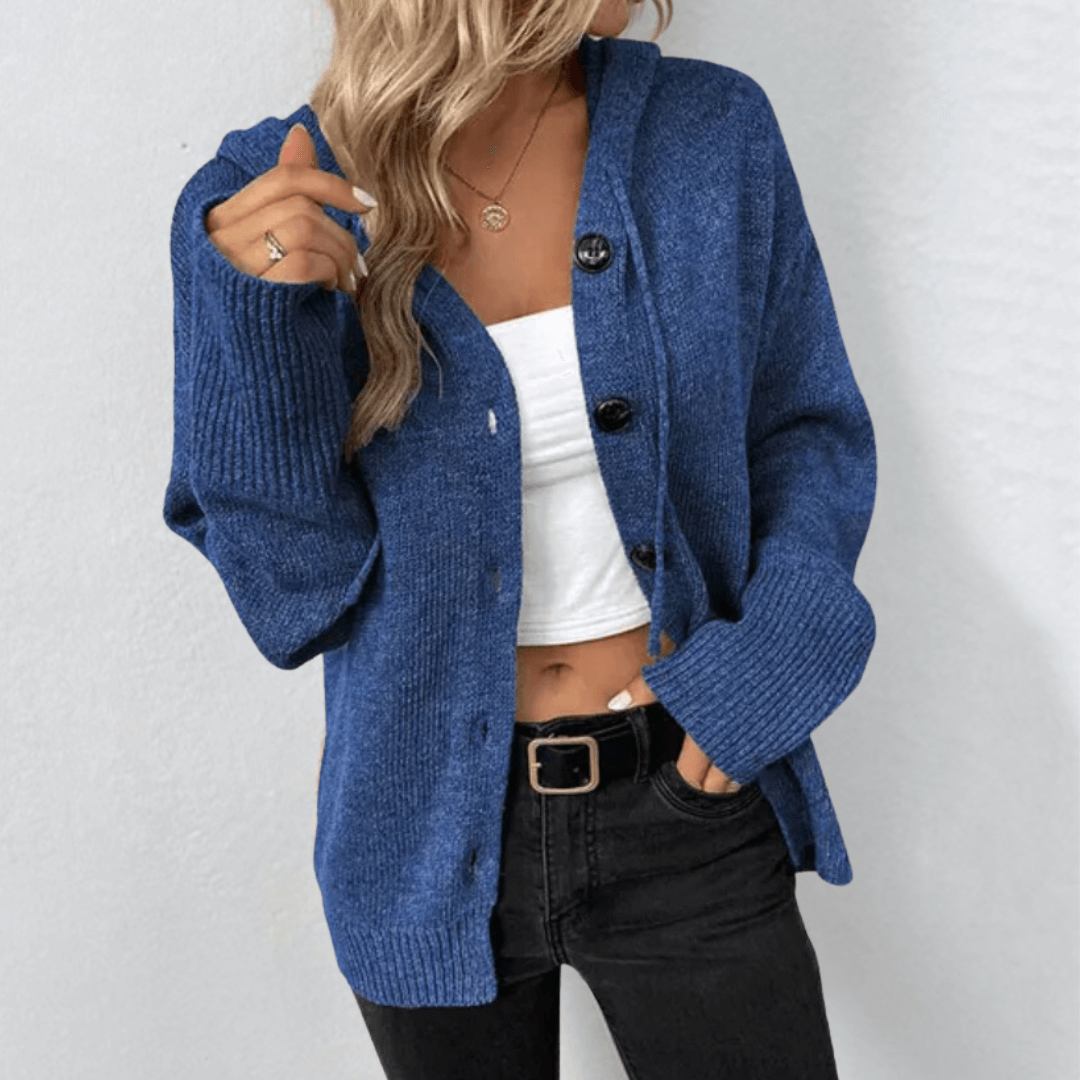 Warm Knitted Women’s Cardigan | Soft Fall/Winter Vest