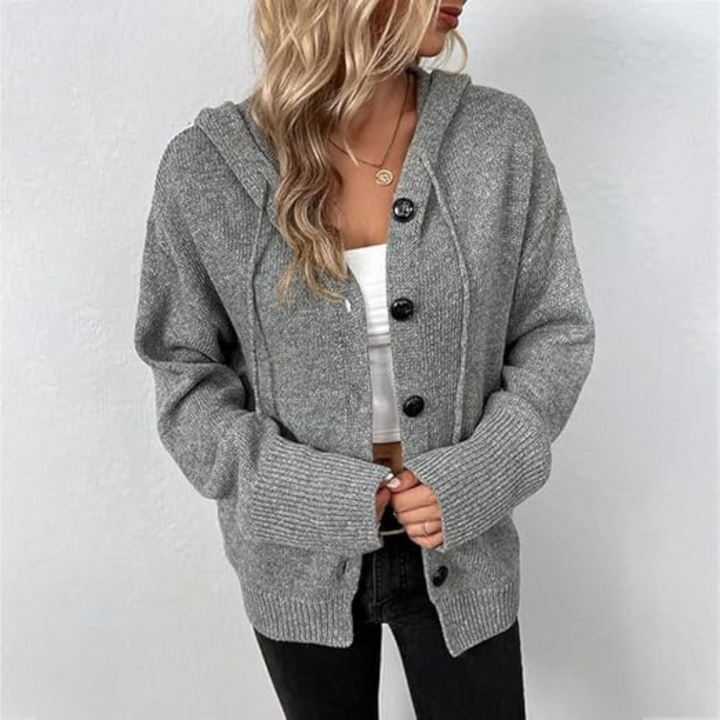 Warm Knitted Women’s Cardigan | Soft Fall/Winter Vest