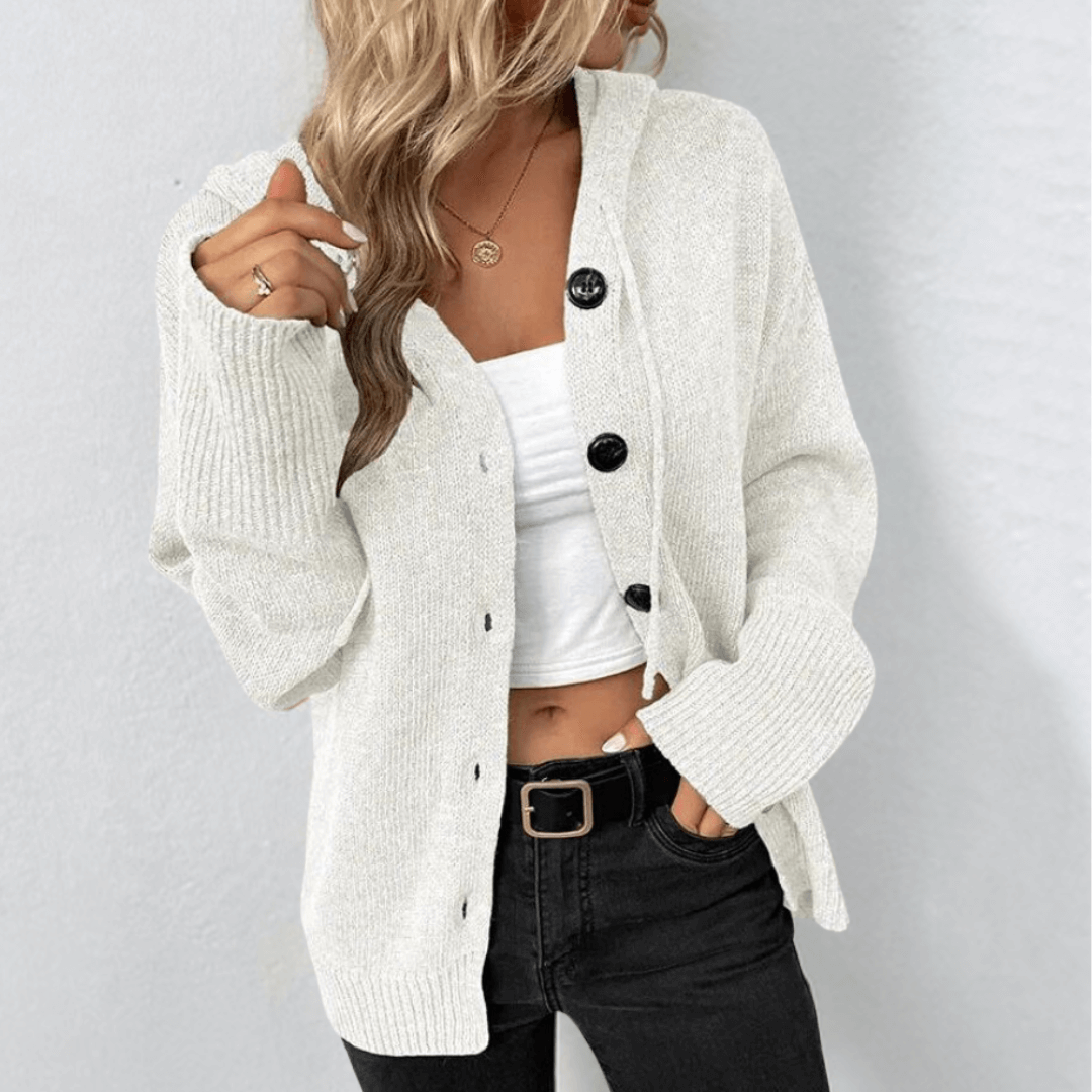Warm Knitted Women’s Cardigan | Soft Fall/Winter Vest