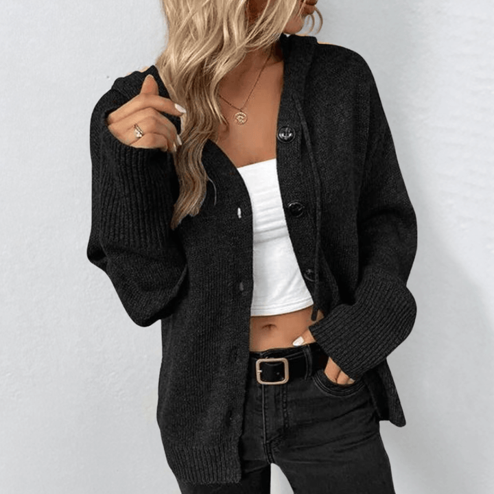 Warm Knitted Women’s Cardigan | Soft Fall/Winter Vest