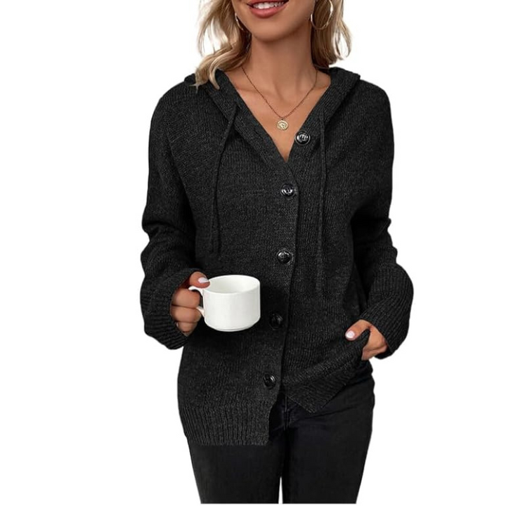 Warm Knitted Women’s Cardigan | Soft Fall/Winter Vest