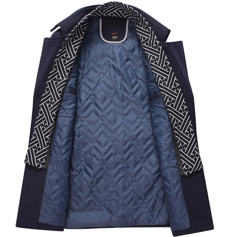 Warm Classic Overcoat | Tailored Winter Outerwear