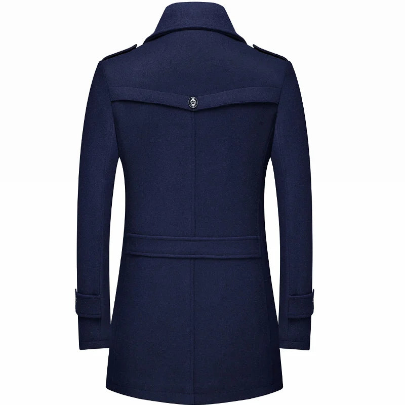 Warm Classic Overcoat | Tailored Winter Outerwear