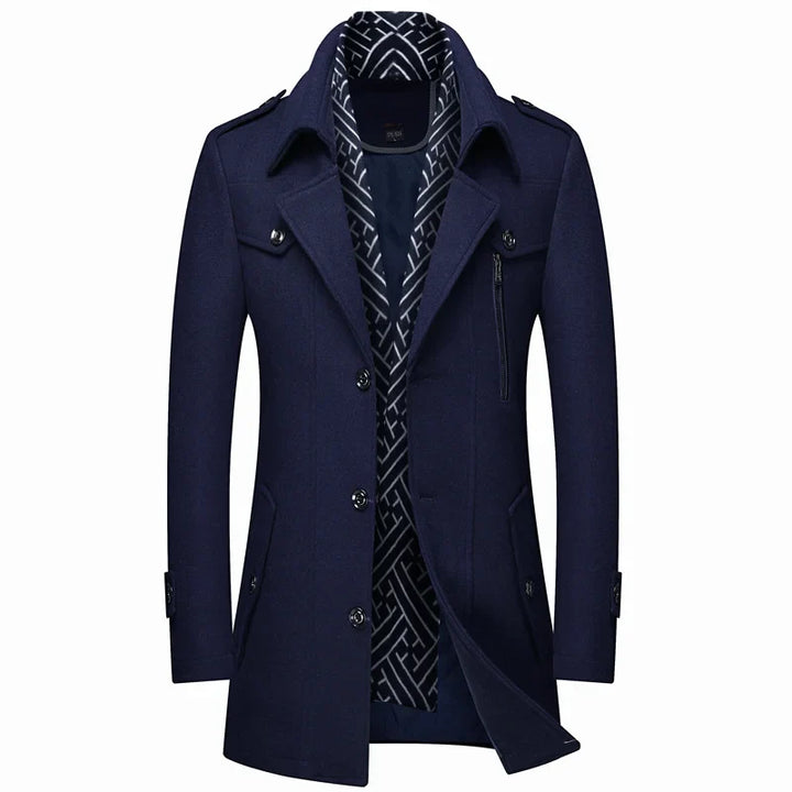 Warm Classic Overcoat | Tailored Winter Outerwear