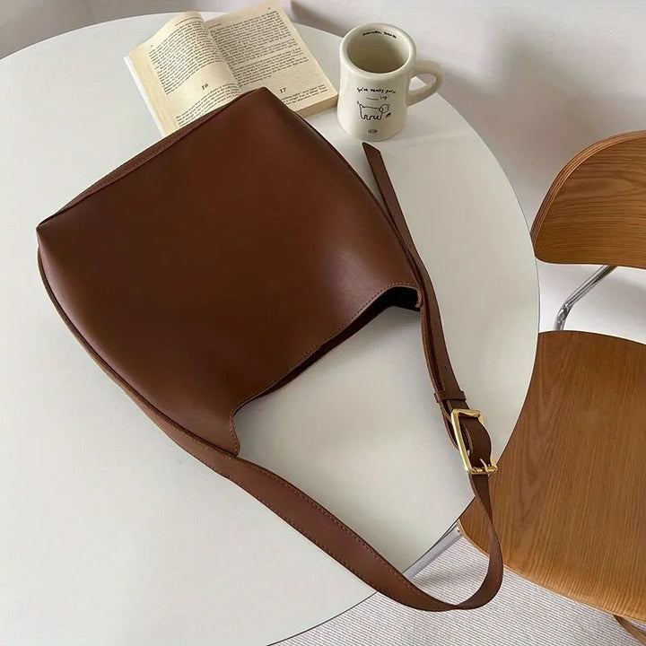Elegant PU Leather Shoulder Bag for Women