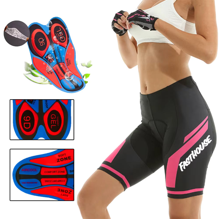 Women’s 3D Padded Cycling Shorts | Pain-Free & Ergonomic Fit