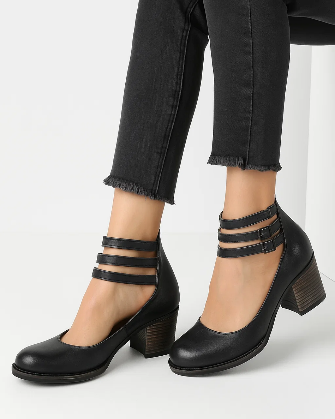 Avenia | Women’s Elegant Block Heel Pumps