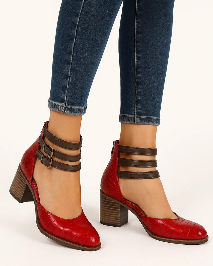 Avenia | Women’s Elegant Block Heel Pumps