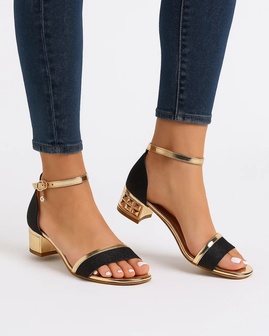 Fioren | Women’s Sparkly Elegant High Heel Dress Shoes