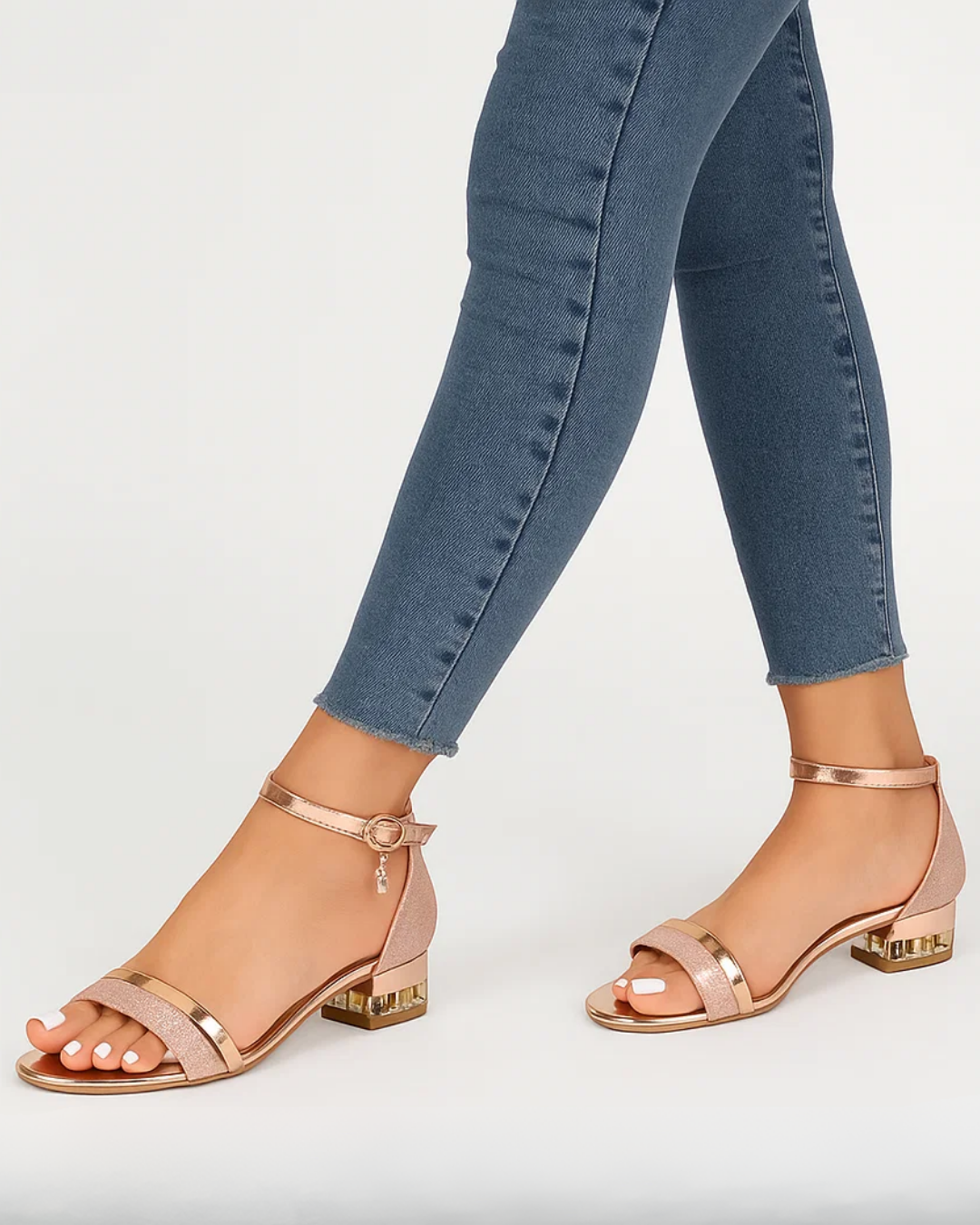 Fioren | Women’s Sparkly Elegant High Heel Dress Shoes